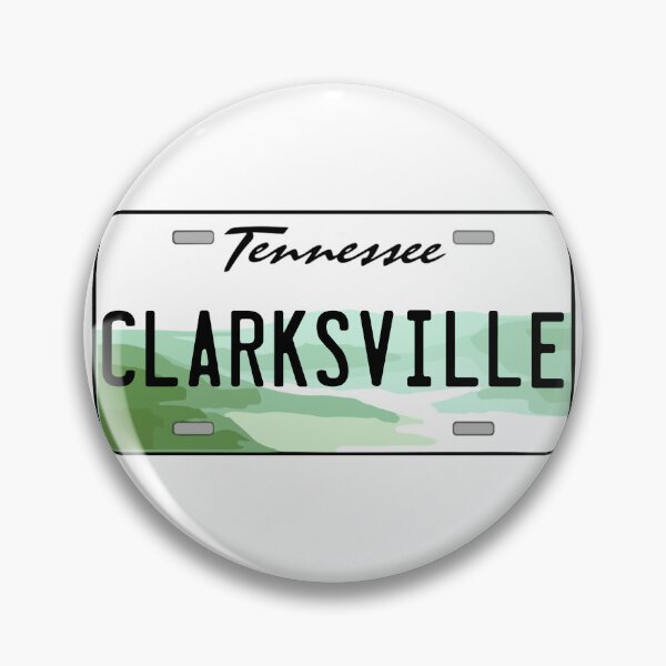 Item preview, Clarksville Tennessee License Plate designed and sold by Decal Mania.