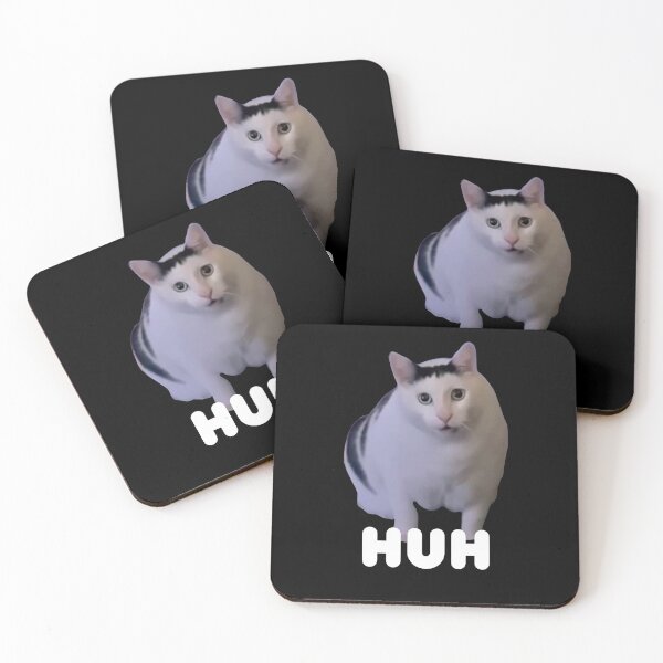 Item preview, Huh Cat Meme designed and sold by FloraPlantTees.