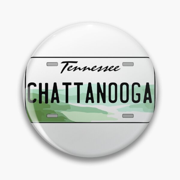 Item preview, Chattanooga Tennessee License Plate designed and sold by Decal Mania.