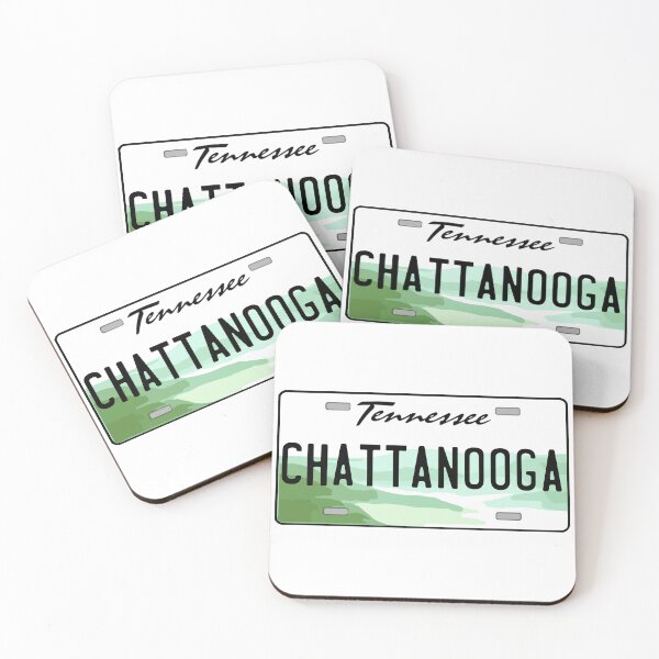 Item preview, Chattanooga Tennessee License Plate designed and sold by Decal Mania.