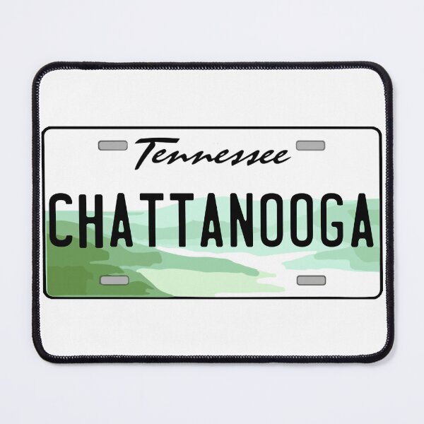 Item preview, Chattanooga Tennessee License Plate designed and sold by Decal Mania.
