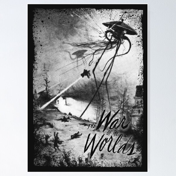 Item preview, War Of The Worlds 1898 H G Wells Classic Science Fiction designed and sold by Palmthief.