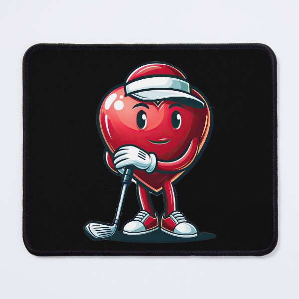 Item preview, Heart Golf Valentines Day Boys Men Kids Sports T-Shirt designed and sold by MAPDDesigns.