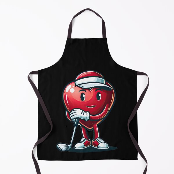 Item preview, Heart Golf Valentines Day Boys Men Kids Sports T-Shirt designed and sold by MAPDDesigns.
