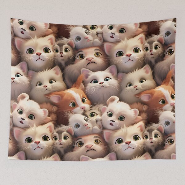 Item preview, lindos peluditos designed and sold by Matski.