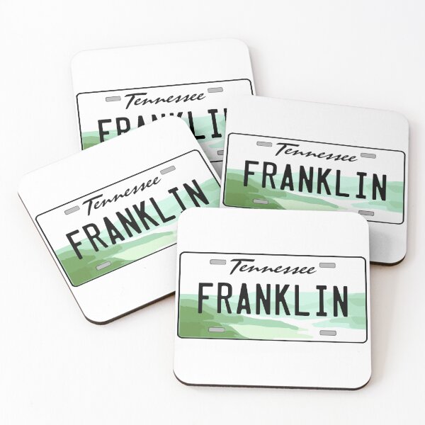 Item preview, Franklin Tennessee License Plate designed and sold by Decal Mania.