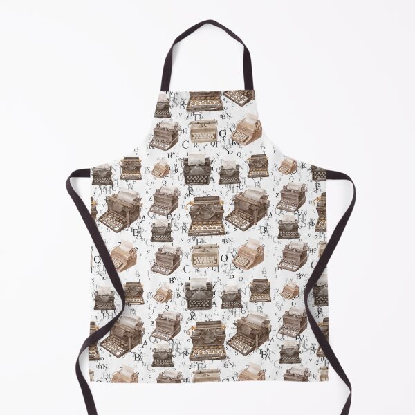 Item preview, Vintage Typewriter Pattern designed and sold by BeagleDesigns.
