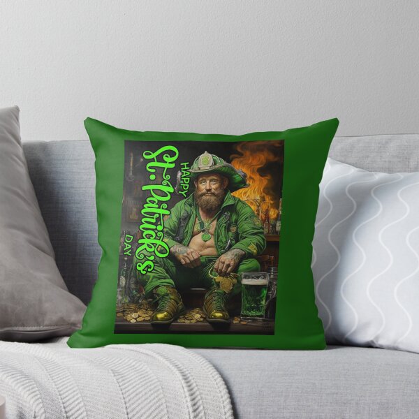 Item preview, Fireman; Saint Patricks Day; Ireland;  designed and sold by StickerApe.