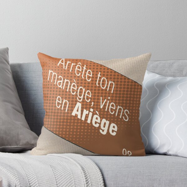 Item preview, Stop your merry-go-round, come to Ariège, 09, the departamental slogan designed and sold by Cyrille BRG.