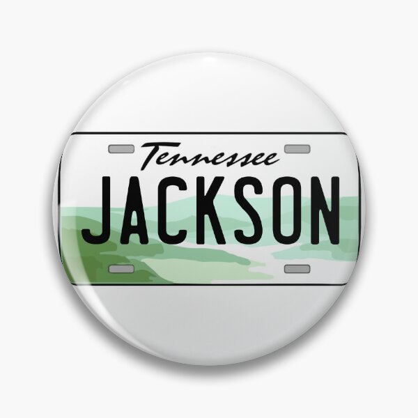 Item preview, Jackson Tennessee License Plate designed and sold by Decal Mania.