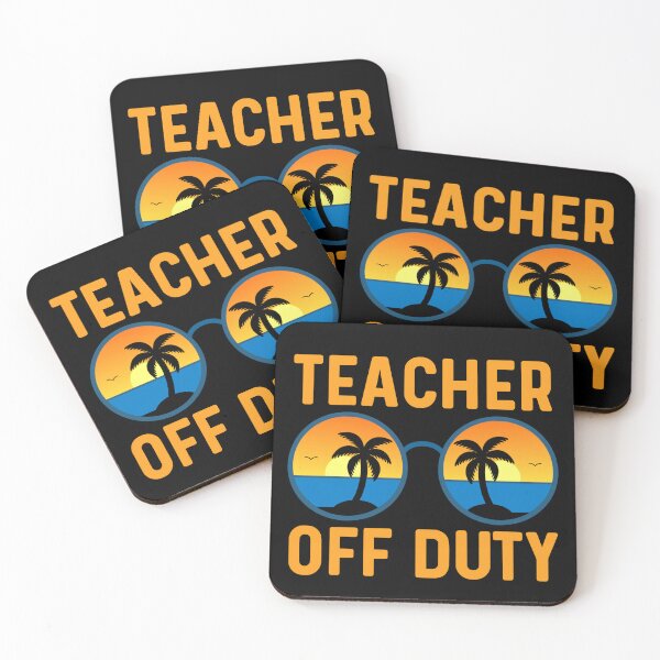 Item preview,  Teacher Off Duty - Travel Vacation Leave  designed and sold by Sunserize Designs.