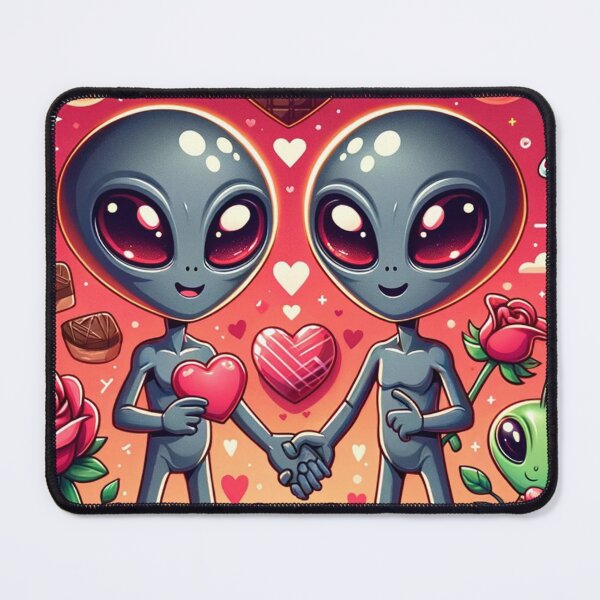 Item preview, Interstellar Romance | Charming Alien Love Tee for Valentine's Day designed and sold by irek07.