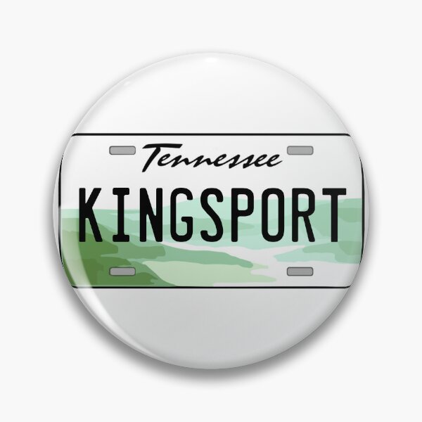 Item preview, Kingsport Tennessee License Plate designed and sold by Decal Mania.