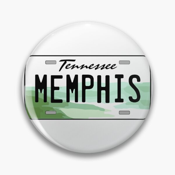 Item preview, Memphis Tennessee License Plate designed and sold by Decal Mania.