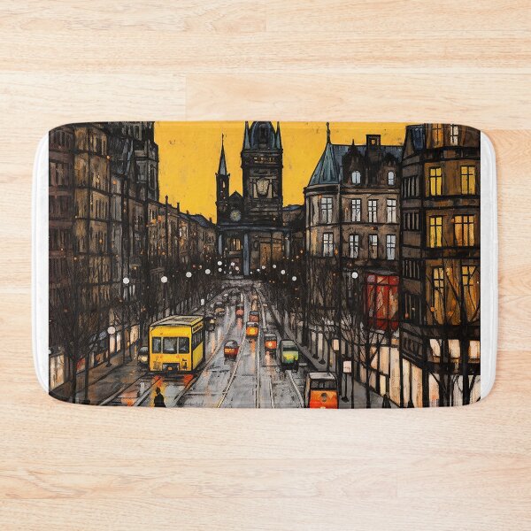 Item preview,  Berlin colorful travel vintage graphics designed and sold by wonderfulpark.