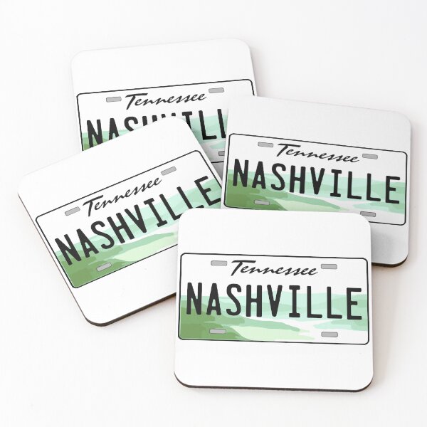 Item preview, Nashville Tennessee License Plate designed and sold by Decal Mania.