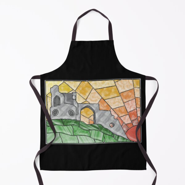 Item preview, Mow Cop Castle Stained Glass Window designed and sold by MadeByGeeClowes.
