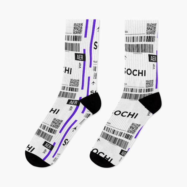 Item preview, Sochi, Russia airplane Boarding Pass designed and sold by RoamInk.