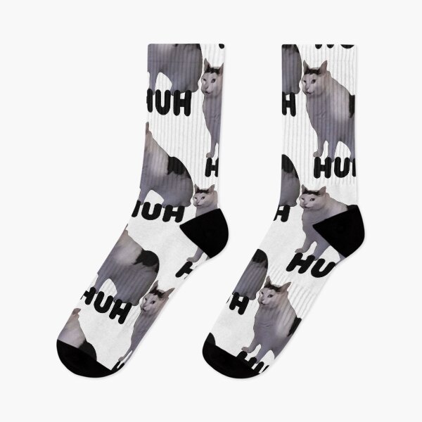 Item preview, Huh Cat Meme designed and sold by FloraPlantTees.