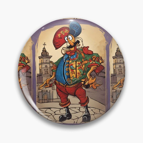 Item preview, Galo de Barcelos Rooster Funny Portugal Design #12 designed and sold by Kayley  |  QuintaDaColherArtes.