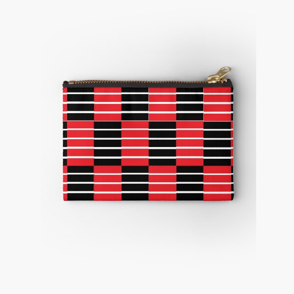 Item preview, Black Red Checks and Stripes Pattern designed and sold by Nisha Prabhu.