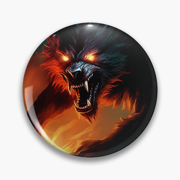 Item preview, Fenrir: North Mythology Art designed and sold by Fantasy Masterpiece.