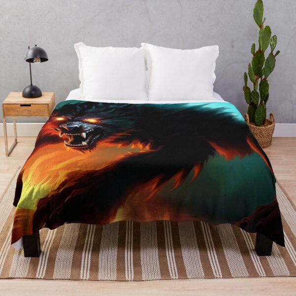 Item preview, Fenrir: North Mythology Art designed and sold by Fantasy Masterpiece.