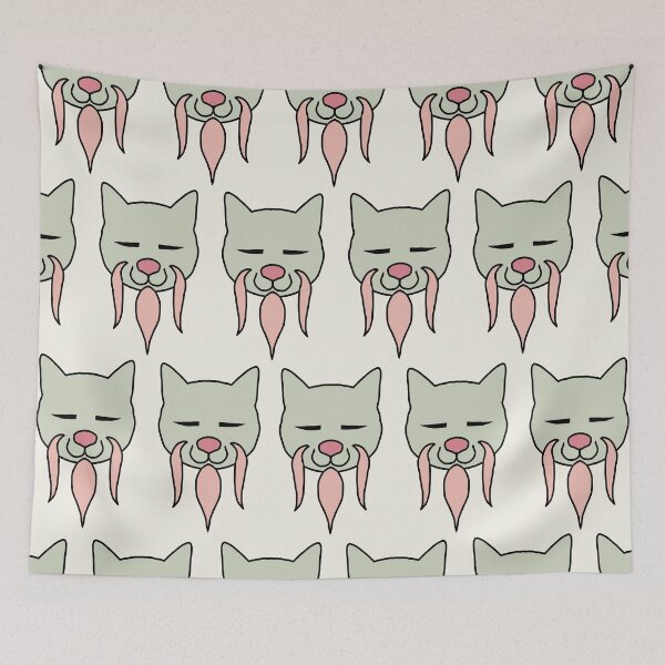 Item preview, the miaw teacher, funny cat pattern designed and sold by azet-art.