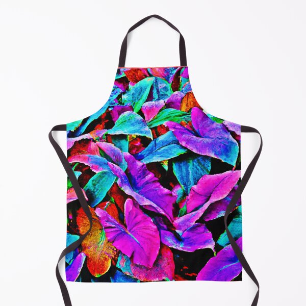 Item preview, Vibrant NeonFoliage Glow Leaves designed and sold by Health And Fitness Posts e-Store.