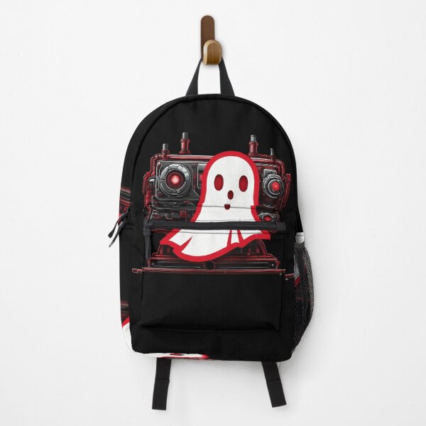 Item preview, Digital Smile: Laughing Mechanical Red Ghost designed and sold by Artedig.
