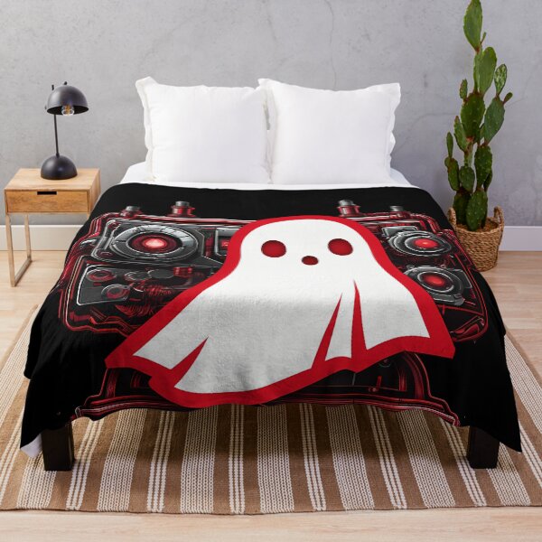 Item preview, Sonrisa Digital: Fantasma Rojo Mecánico Risueño designed and sold by Artedig.