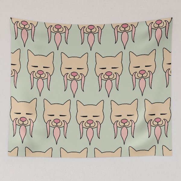 Item preview, the miaw teacher, funny cat pattern designed and sold by azet-art.