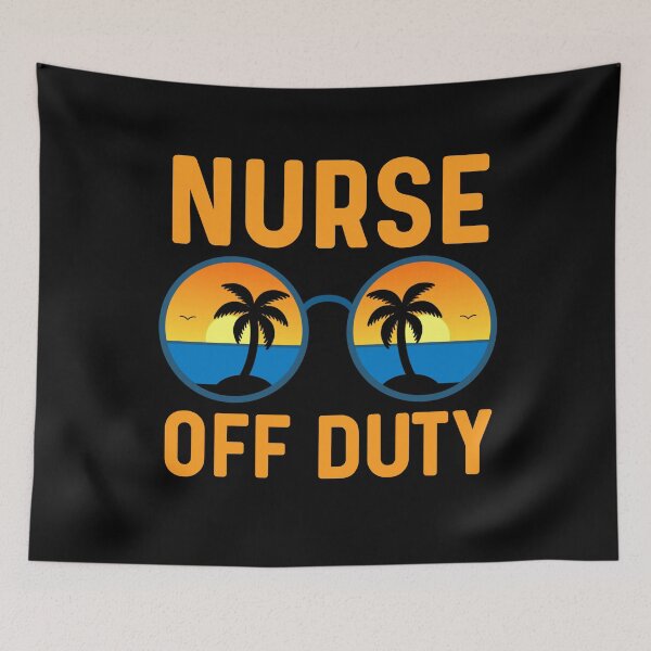 Item preview, Nurse Off Duty - Travel Vacation Leave  designed and sold by Sunserize Designs.