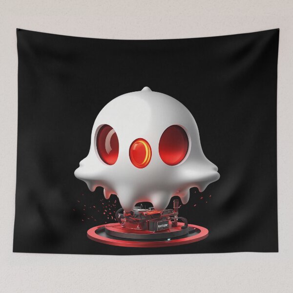 Item preview, Mechanical Charm: Laughter of the Red Ghost designed and sold by Artedig.