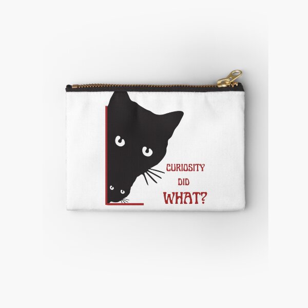 Item preview, curiosity did what funny Curious Cat designed and sold by Thespacerocket.