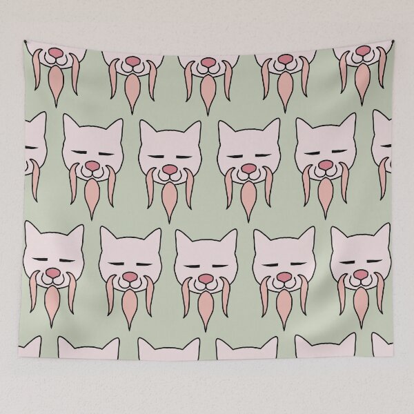 Item preview, the miaw teacher, funny cat pattern designed and sold by azet-art.
