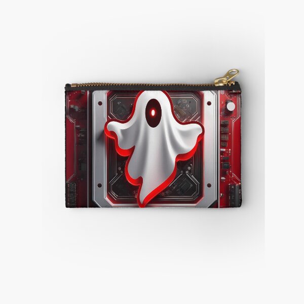 Item preview, Laughing Welcome: Funny Mechanical Red Ghost designed and sold by Artedig.