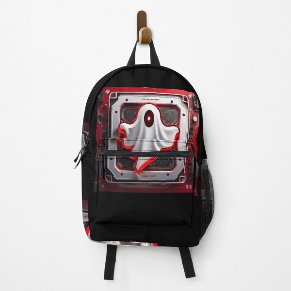 Item preview, Laughing Welcome: Funny Mechanical Red Ghost designed and sold by Artedig.