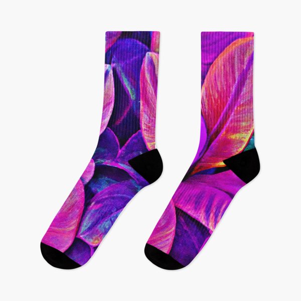 Item preview, Neon Elegance Vivid Leaf Radiance designed and sold by Health And Fitness Posts e-Store.