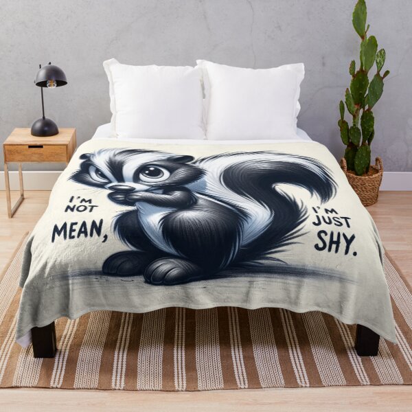 Item preview, Shy Skunk Character Design designed and sold by RuyaFab.