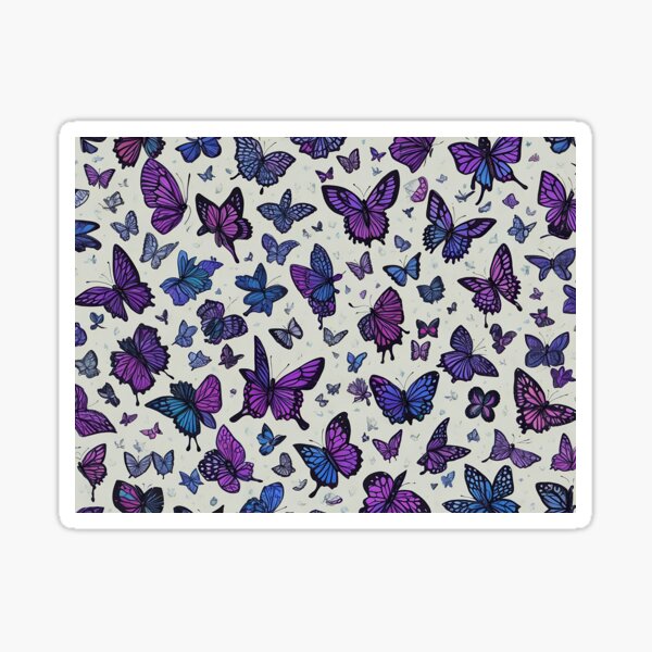 Item preview, Butterfly Wings: Retro Butterfly Elegance designed and sold by weissessika.