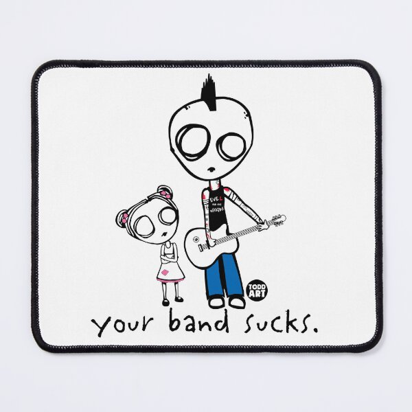 Item preview, DEV L - YOUR BAND SUCKS designed and sold by TODD GOLDMAN.