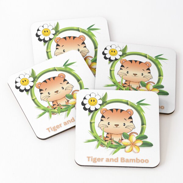 Item preview, Tiger and Bamboo designed and sold by Kingkham-Design.