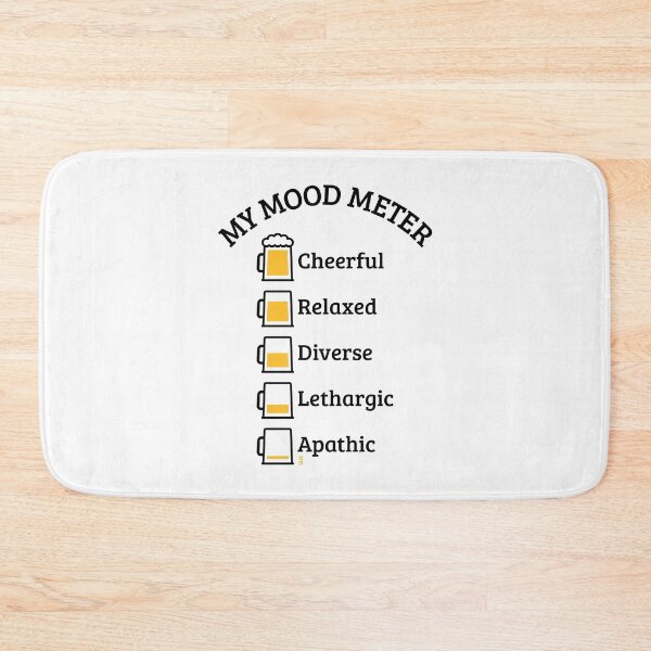Item preview, My Mood Meter (Beer Drinker / V3 / POS) designed and sold by MrFaulbaum.