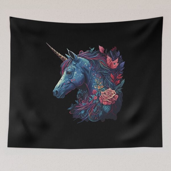 Item preview, multicolored unicorn designed and sold by BrotherBa.