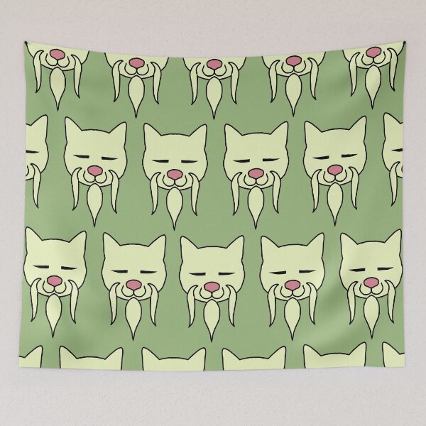 Item preview, the miaw teacher, funny cat pattern designed and sold by azet-art.