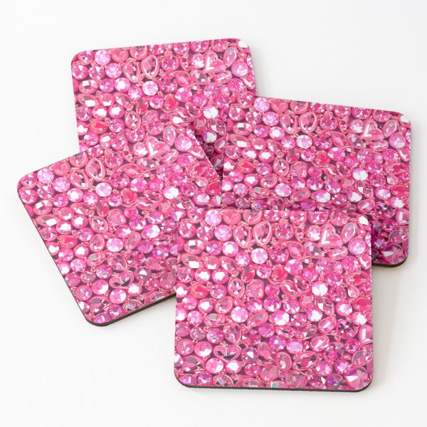Item preview, Beaded Pink Fashion Texture designed and sold by Creative Brat Design Studio.