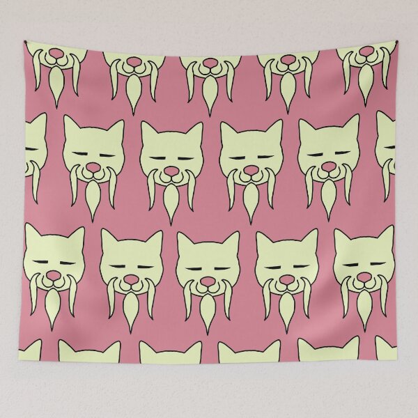 Item preview, the miaw teacher, funny cat pattern designed and sold by azet-art.
