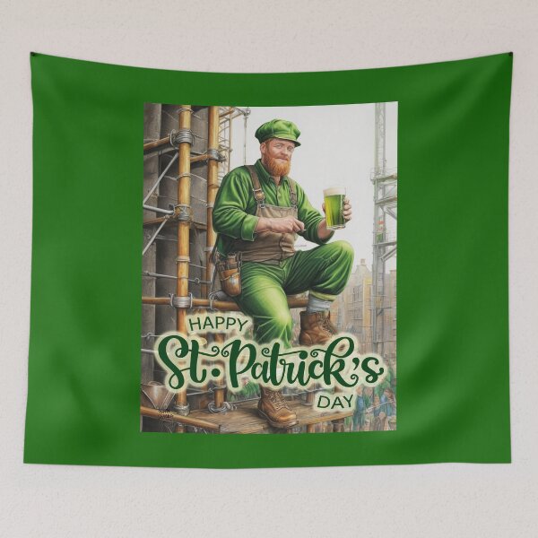 Item preview, Happy Saint Patricks Day; Scaffolder; designed and sold by StickerApe.