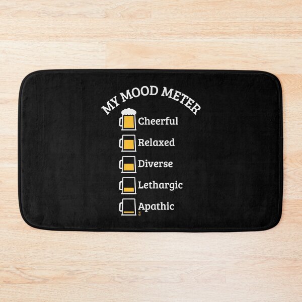 Item preview, My Mood Meter (Beer Drinker / V3 / NEG) designed and sold by MrFaulbaum.